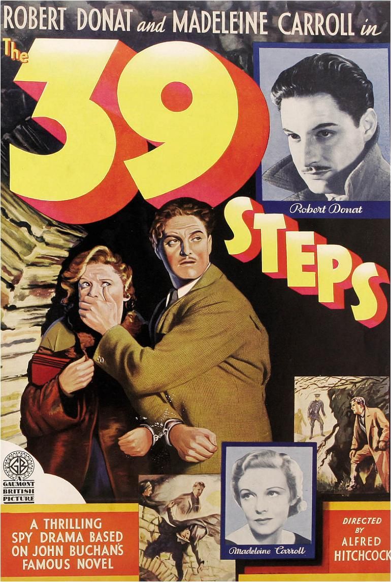 The 39 Steps (1935) Poster