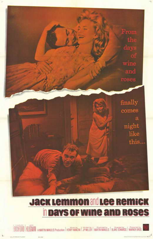 Days of Wine and Roses (1962) Poster