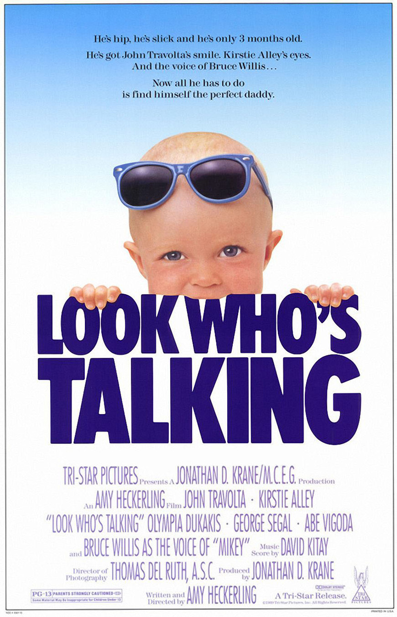 Look Who’s Talking (1989) Poster