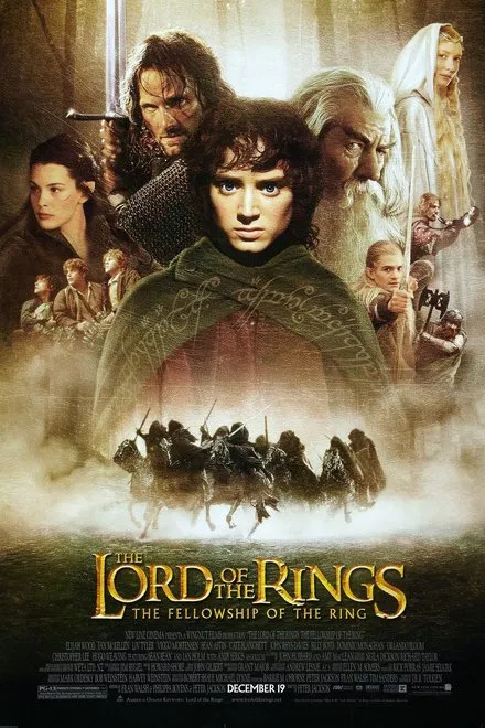 The Lord of the Rings: The Fellowship of the Ring (2001) Poster