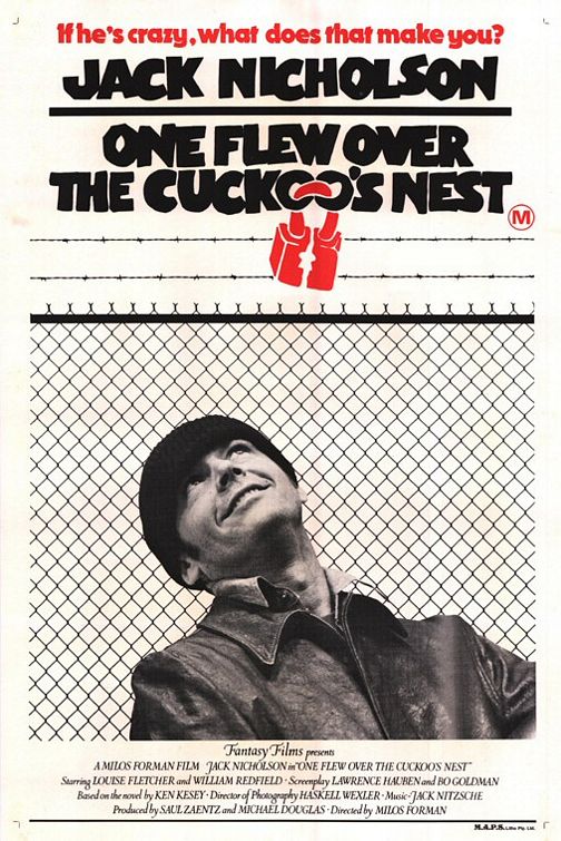 One Flew Over the Cuckoo’s Nest (1975) Poster