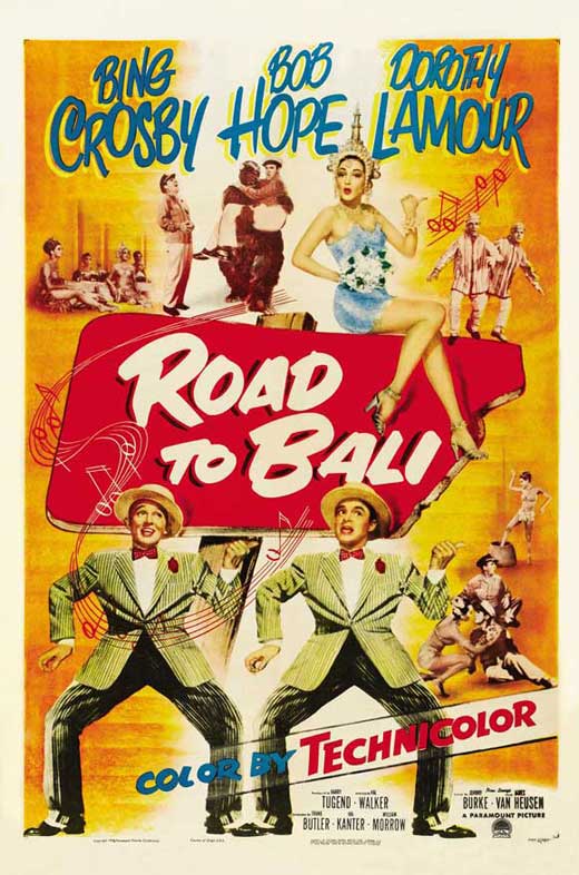 Road to Bali (1952) Poster