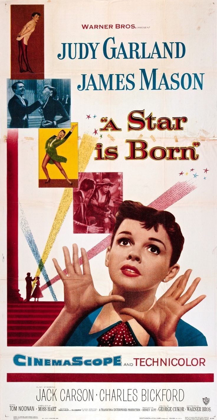 A Star Is Born (1954) Poster