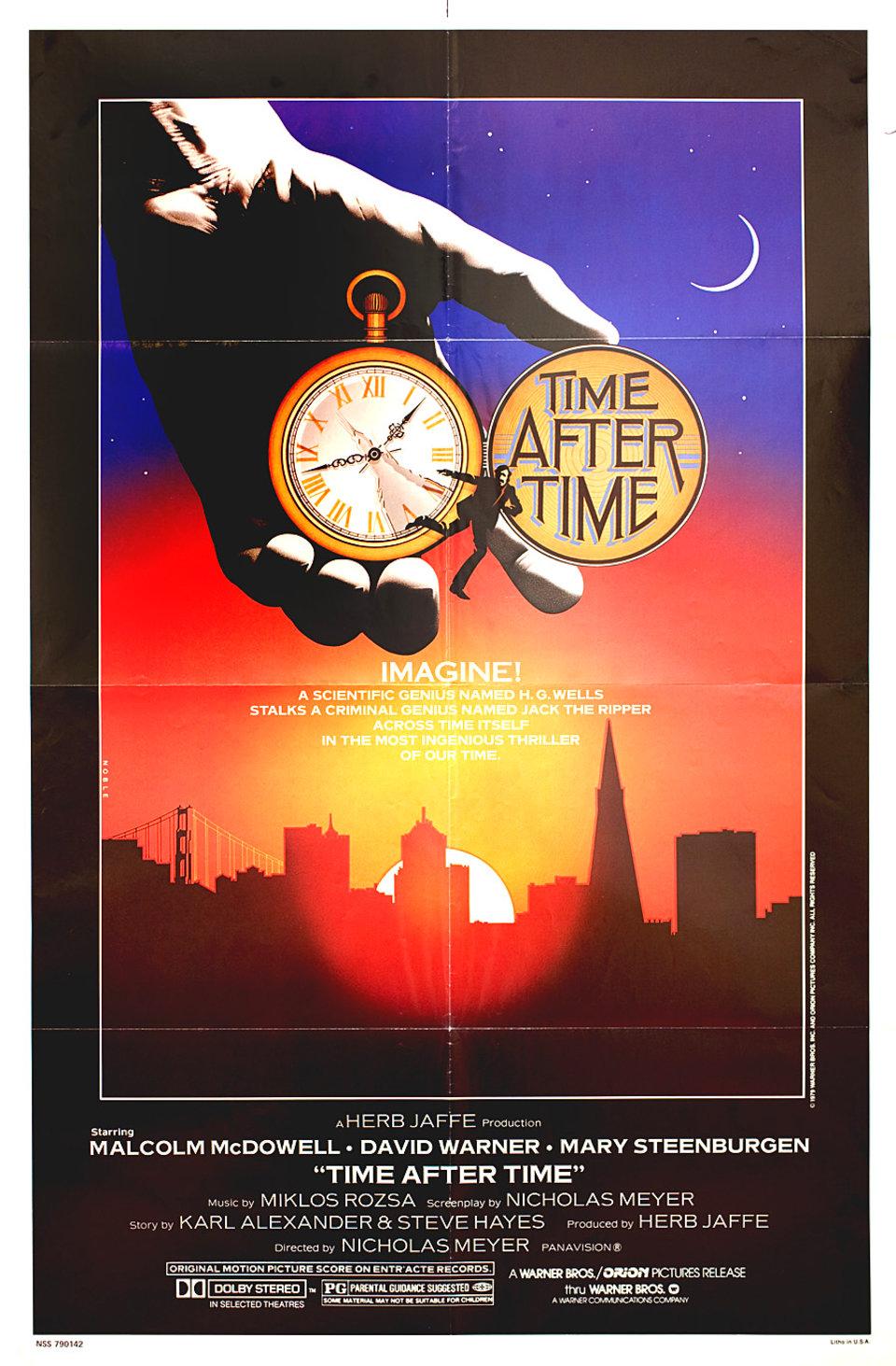 Time After Time (1979) Poster